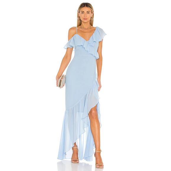 Lovers and Friends Karen Maxi in Baby Blue NWT Size Small - Picture 1 of 3